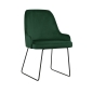 Preview: Stuhl ANNY STRAIGHT dunkelgrün - www.artigo.at
